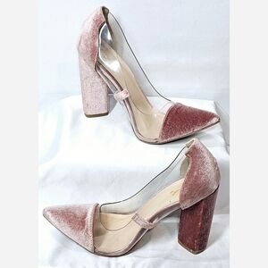 Size 8.5 Missy Blush Pink Heels